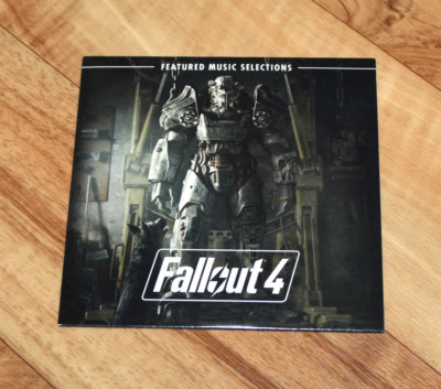 Fallout 4 promo Soundtrack CD Featured Music Selections