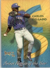 1994 Select (Score) Baseball "ROY and Rookie Surge" Insert Cards