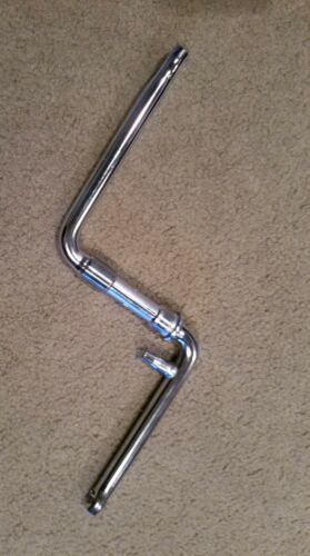 NEW CHROME BICYCLE CRANKS, 6  & 1/2" - Picture 1 of 3