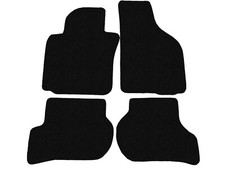 Schwarz Fußmatten Velour für VW Scirocco 2008-2017 Autoteppiche, 14xRand