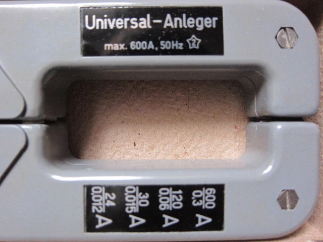 1x GERMAN Tongs Universal Anlegel - 600A / 50 HZ (NEW, NOS, BOXED) - Image 2 of 2