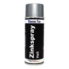 Hoffer-Tec Zinkspray Hell - Hochwertiges Korrosionsschutz-Spray -400 ml -1 St&uuml;ck