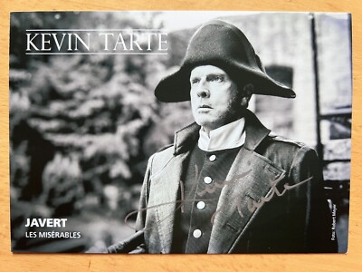 Kevin Tarte AK Les Miserables Autogrammkarte original signiert