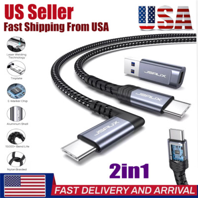 2in1 USB3.0 Link Cable Compatible for Meta Oculus Quest 2 VR Headset Accessories