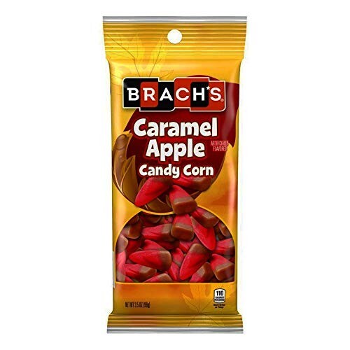 Brach's CARAMEL APPLE Candy Corn 3.5oz. Soft & Chewy Fall Thanksgiving