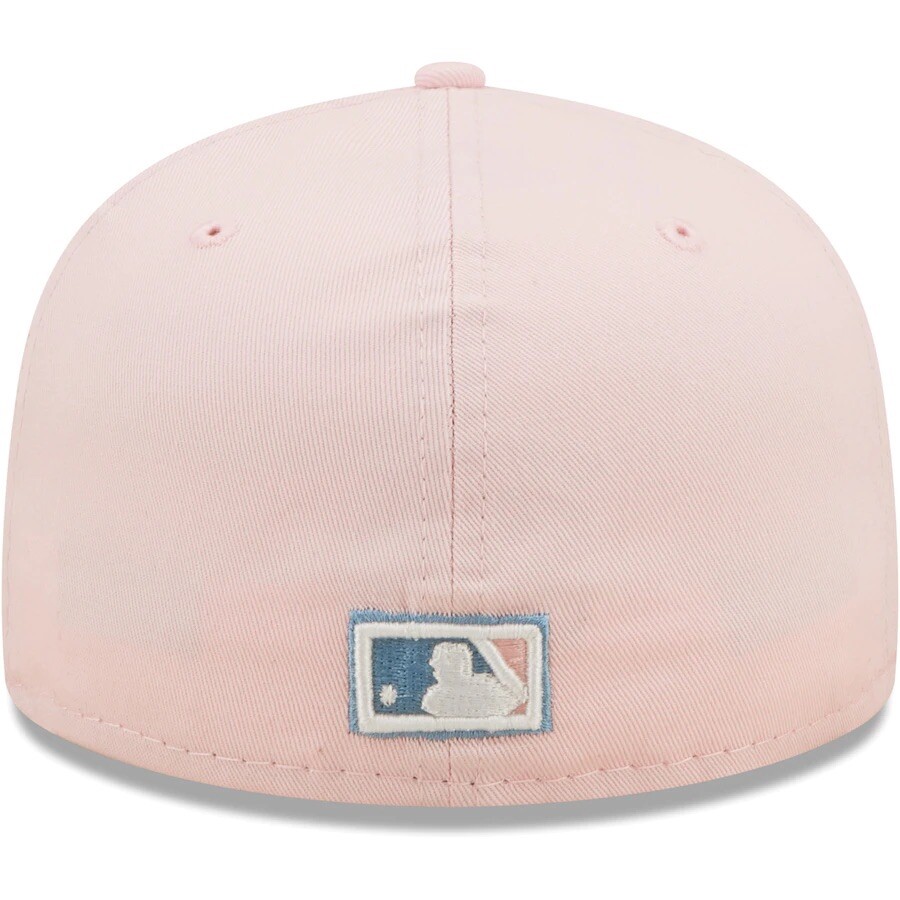 New Era Milwaukee Brewers Pink 5950 Hat 50th Anniversary