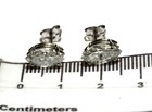 GIA New 14k white gold 1.98ct marquise oval diamond earrings Natural studs — photo 7