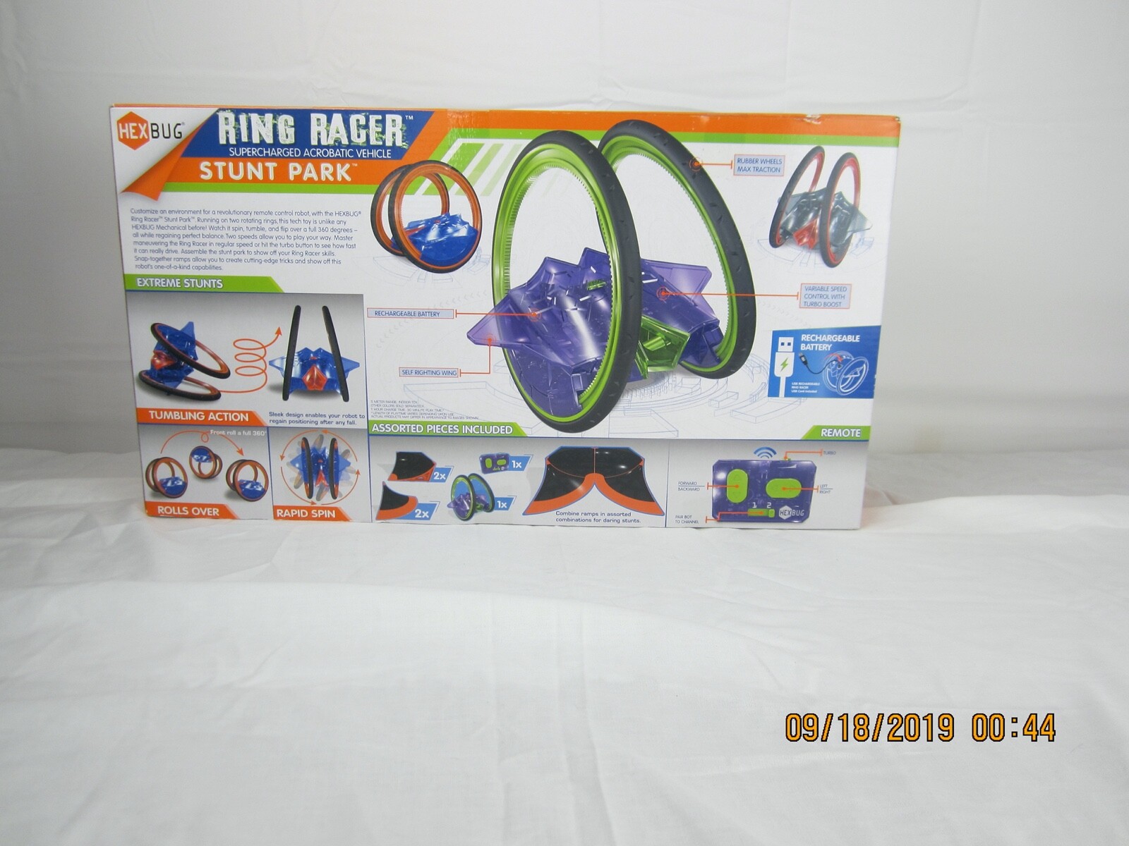 hexbug ring racer stunt park