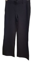 Quince Women Ultra-Stretch  Flare Leg Pants - 28" Pants Blue S Inseam 27"