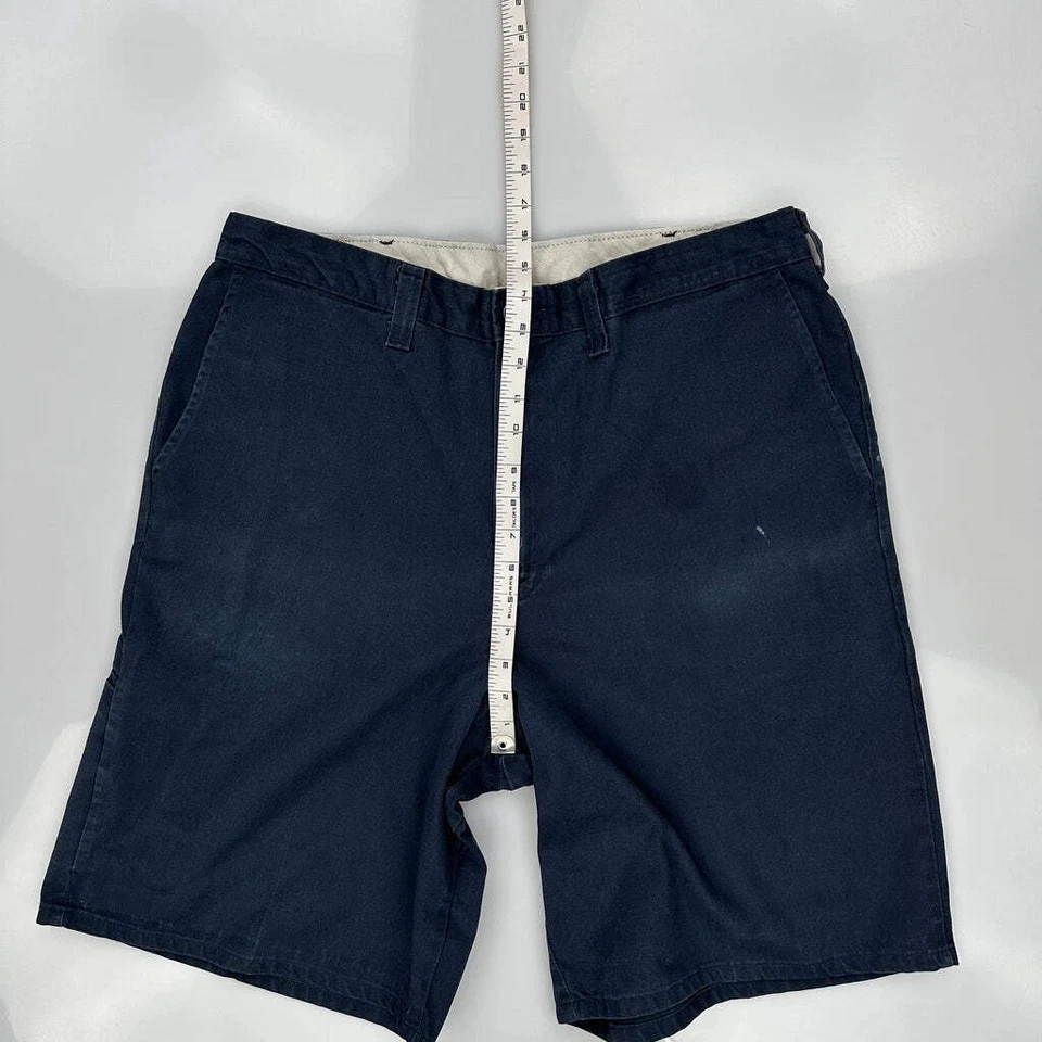 Dickies Shorts - 36W 10L Navy Polyester Blend - Image 4 of 4