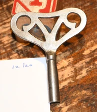 size 11  Vintage Clock Winding Key Scroll design design #k55 5.0mm