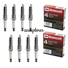 NEW 8Pcs MOTORCRAFT SP-509 HJFS-24FP PLATINUM Spark Plugs For Ford Super Duty