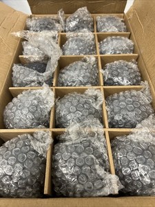 15 Pack Ceramic Fire Balls Black 4" Fireplace Stones For Gas Propane Fire Pit...