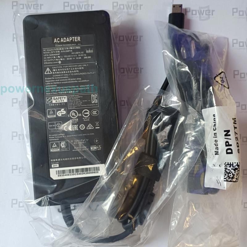 Cargador adaptador AC MSI Raider GE68HX GE78HX 13VG 13VF 14VGG 14VFG 280W 20V 14A, imagen 5