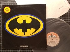 BATCOMPILATION Batman LP 1989 ITALY PRESS Vinyl IMPORT Tim Burton DC Soundtrack