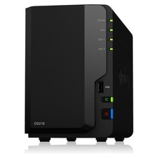 Synology DiskStation DS218 4x 1,4 GHz, 2 GB DDR4, 3 x USB, 2x BAY