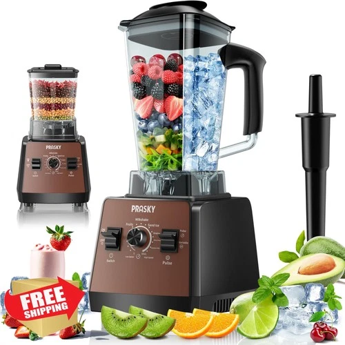 Prasky Brown 2L Blender Grinder Combo