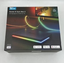 Govee AI Sync Box 2 w Backlight For 75-85 Inch TV RGBWIC 8K Ultra HD H6604C New Govee AI Sync Box 2 w Backlight For 75-85 Inch TV RGBWIC 8K Ultra HD H6604C New - Image 1
