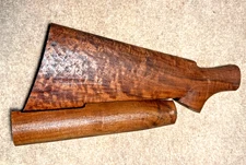 Winchester  12 Gauge Model 12 Semi Inlet Set Black Walnut Semi-Fancy