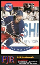 Ron Greschner 1990-91 Pro Set #197 New York Rangers