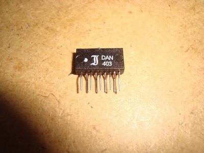 Diotec DAN403 - SMALL SIGNAL DIODE ARRAY - 9 Pin - 200mW - NEW OLD STOCK -