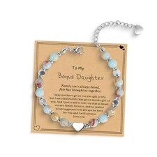 Beaded Bracelet for Women Inspirational Friendship Dainty Gift Daughter
