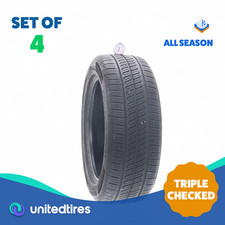 Set Of 4 Used 21555r17 Continental Controlcontact Tour M As Ev 1buk6