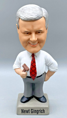 Newt Gingrich 9'' Bobblehead #1026 Limited Ed. Speaker of the House 1996 VTG SAM