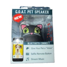 G.O.A.T. Pet Speaker As SEEN on Shark Tank - Blackie the Cat - Bluetooth Speaker