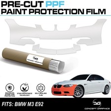 Front Bumper PPF Paint Protection Film Stone Chip Guard for BMW M3 E92