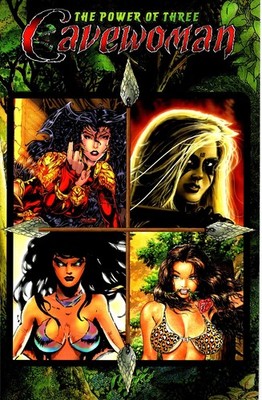 CAVEWOMAN THE POWER OF THREE KICKSTARTER ANTHOLOGY