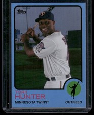 2021 Topps Archives #131 Torii Hunter Blue Foil #/25