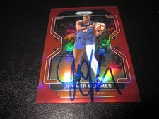 JOYNER HOLMES SIGNED AUTO 2022 PANINI PRIZM RED WNBA CARD # 51 SP 148/199 RC