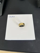 STORE DISPLAY Oura SMART Ring 3 Gen3 Horizon - Size 7 - Gold Fitness Tracker
