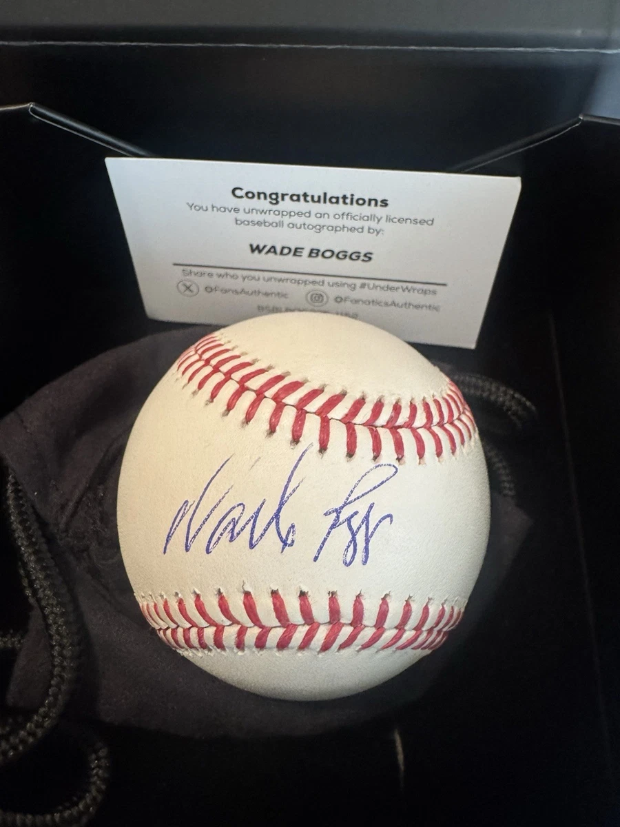 Wade Boggs Original Autographed Baseball MLB Balls for sale | eBay