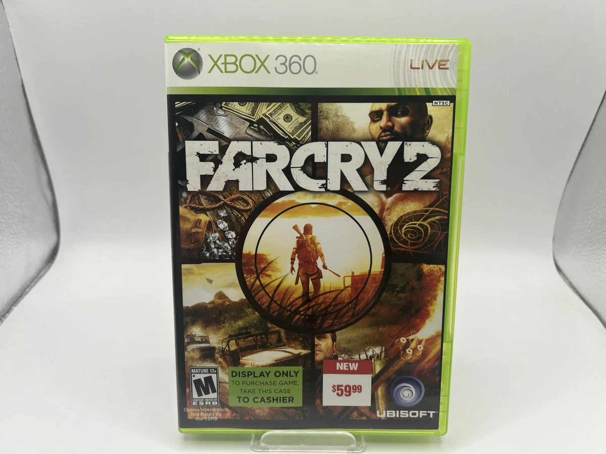 Jeu FAR CRY 2 Pour Xbox 360 – Version PAL – État Correct (jeu Seul Possible)