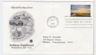 TurtlesTradingPost- Indiana Statehood- 2016 FDC- #5091 Artcraft Variety Cachet