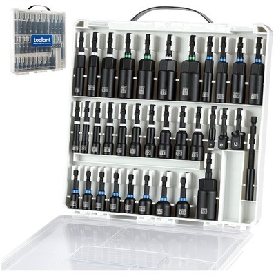 Magnetic Bit Set with Socket Adapters