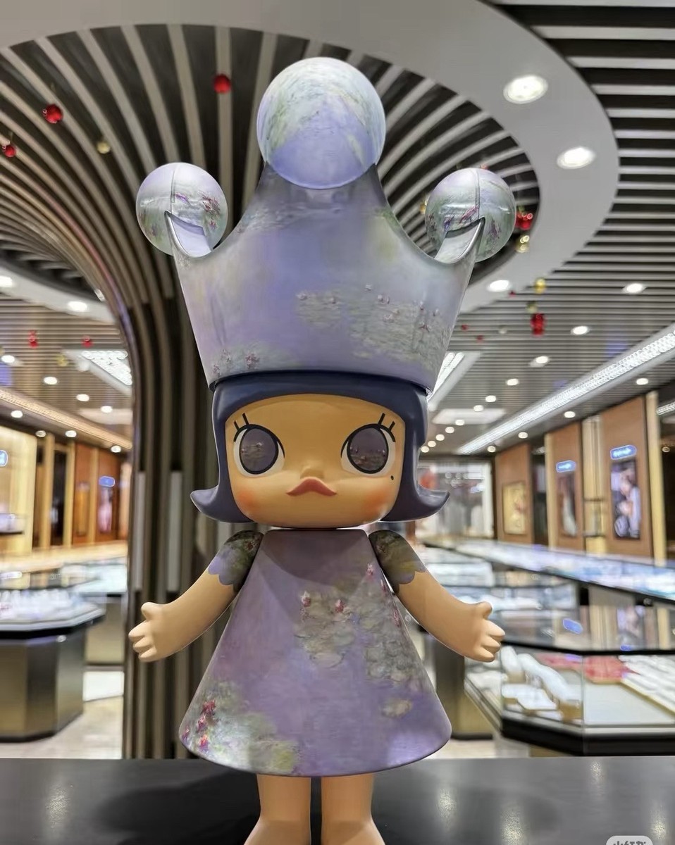 ぬいぐるみ MEGA MOLLY 400% Monet-Les Nympheas MEGA ROYAL