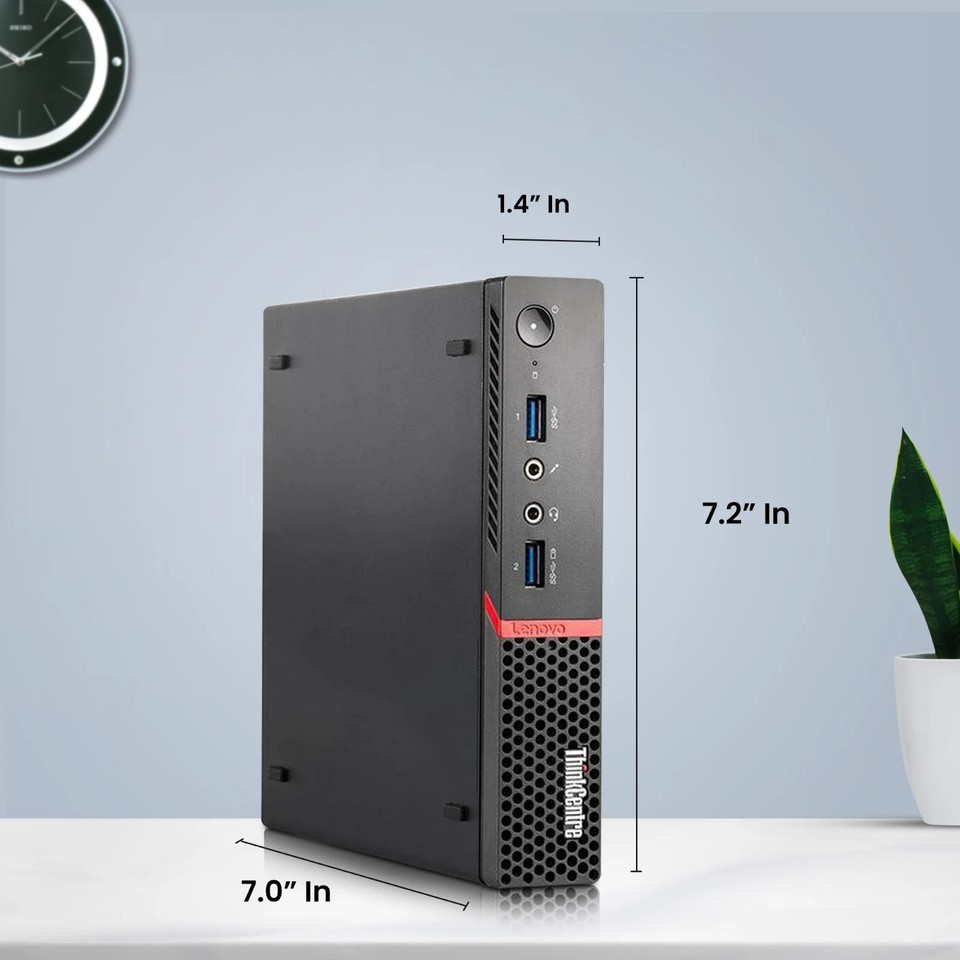 Lenovo M900 Mini PC Intel i5-6th 8GB RAM 256GB SSD Wi-Fi Wireless-K&M ...