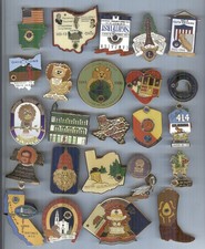 Lions Club Pins - Huge Assorted Lot 100 Vintage Rare Hard to Find!