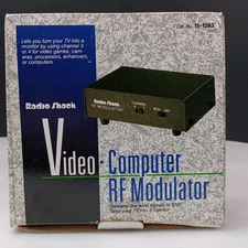 NEW Radio Shack TV Video-Computer RF Modulator 15-1283
