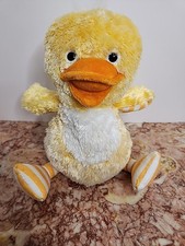Hallmark Totally Ticklish Duck Easter Animated Plush Laughs Sings  Flaps Wing