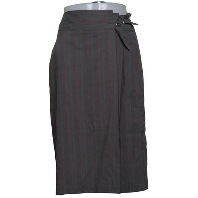 So Sport, Rock, Größe: 38, Grau, Baumwolle/Polyamid, Nadelstreifen, Damen #ZJT