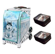 Zuca Sport Bag - Husky White Frame with 2 Small Utility Pouch