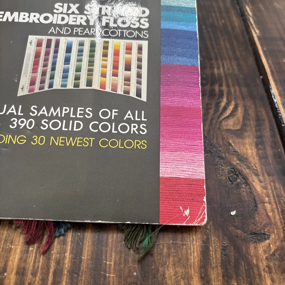 DMC Stitcher's Color Guide 390 Six Strand Embroidery Floss Samples - Image 3 of 4