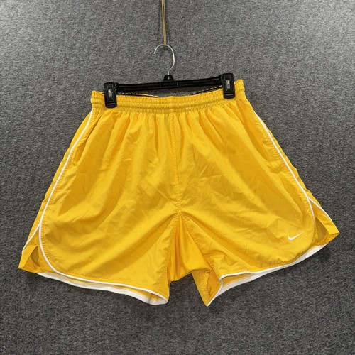 Y2K Nike Team Athletic Shorts Large Running Training Swoosh Logo Mens L