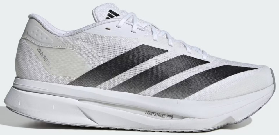Adidas Adizero SL2 White Black Grey for sale | eBay display picture 2