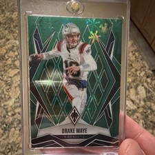 2025 Panini Phoenix - Drake Maye #111 Green Winter  38/149