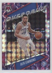 2020-21 Panini Mosaic Overdrive Ben Simmons #25